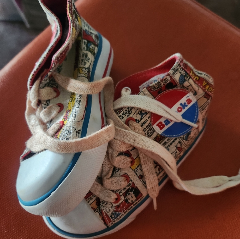 Bazooka Joe toddler hightops